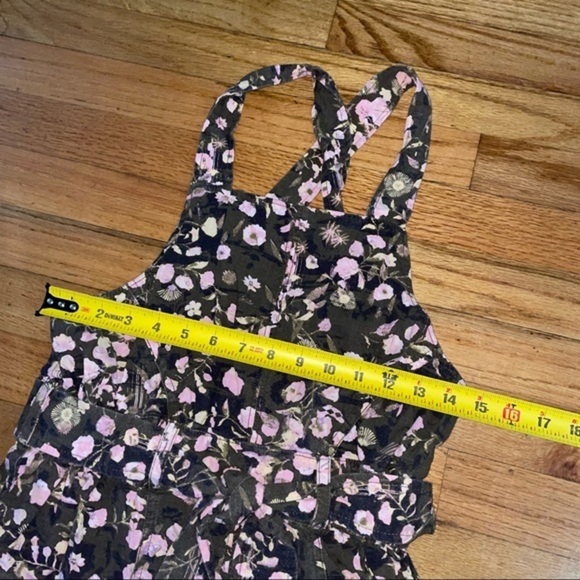 3 NWT Free People Staying In Floral Mini Dress  Size 0 - Picture 7 of 9